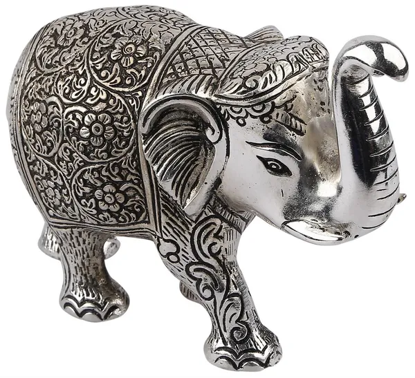 Metal_Elephant_Medium_Size_Silver_Polish_For_Showpiece_Enhance_Your_Home_Decorative_Showpiece_-_10.5_Cm_(Aluminium)